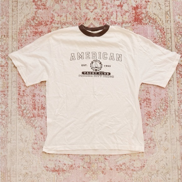 American Eagle Outfitters Tops - Vintage Men’s Yacht Club T-Shirt